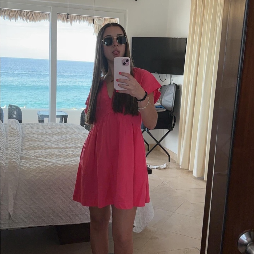 Pink coverup